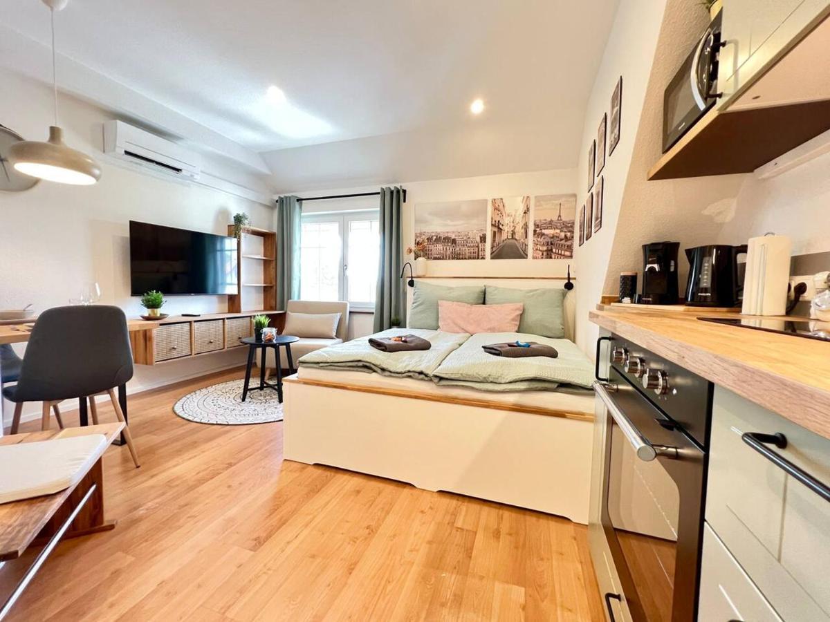 Stilvolles Mikroapartment In Kehl Goldscheuer - 1A Guesthouse Luaran gambar